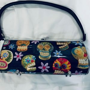 Wendell August - Little Earth Fender Purse -Dia De Los Muertos